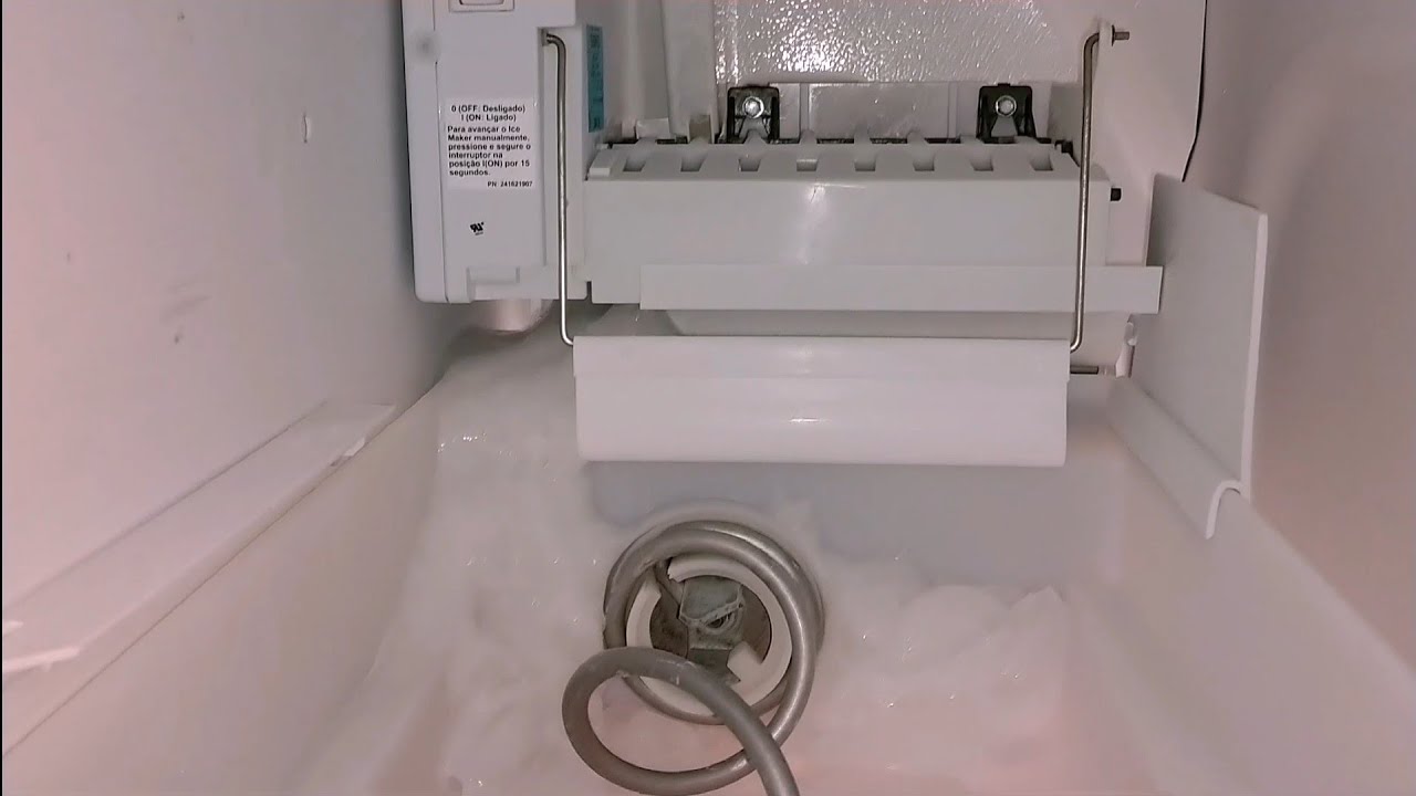 Water Leak From Ice Machine Patch Job on Frigidaire Model FGHS2631PF3 ...