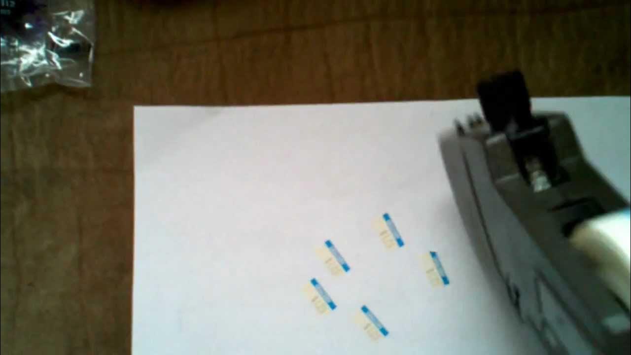 Monarch 1110 Price Gun. YouTube