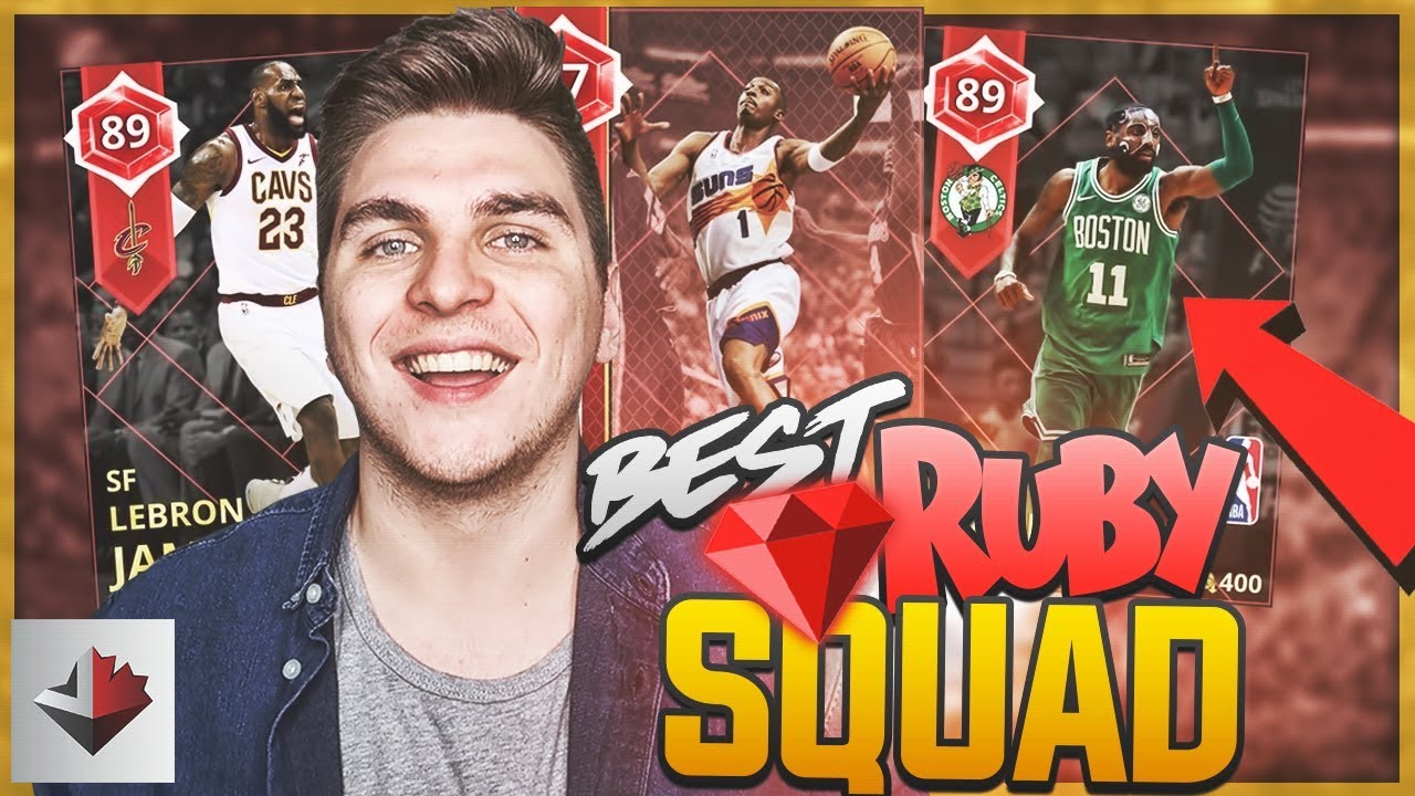 THE BEST ALL RUBY CARD TEAM IN NBA 2K18! - YouTube