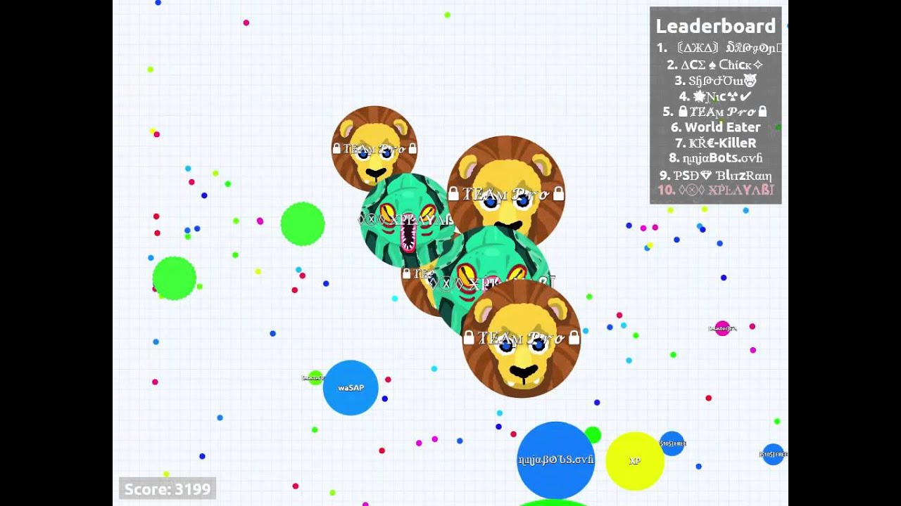 AGAR.İO 100 LVL KRAKEN !!!