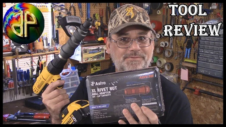 Astro Pneumatic Tool ADN38 XL Rivet Nut Drill Adapter Kit  Review