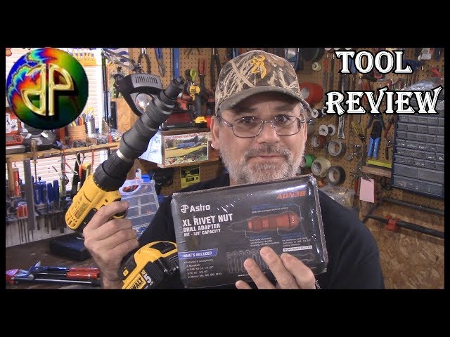 Astro Pneumatic Tool ADN38 XL Rivet Nut Drill Adapter Kit Review