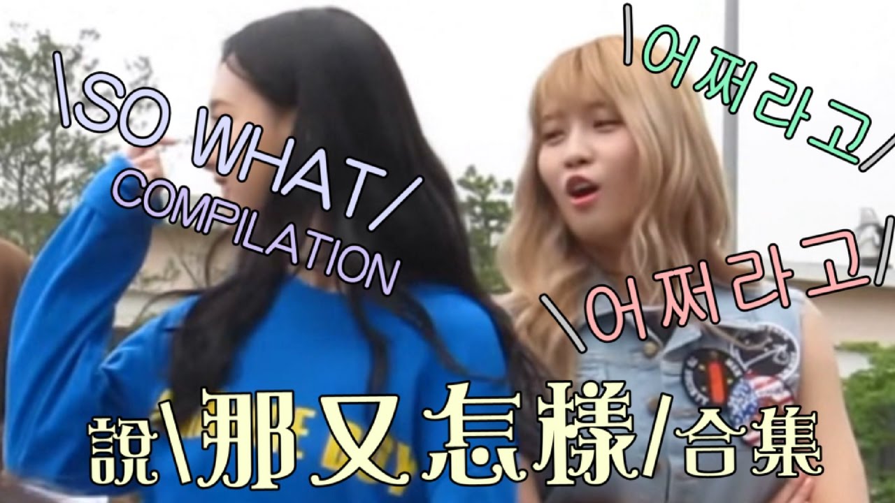 Momo說「那又怎樣」合集 | 모모 어쩌라고😂😂 【重整版】