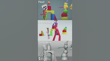 BEHIND THE SCENES 28 - THE AMAZING DIGITAL CIRCUS ANIMATION #tadc #jax #shorts
