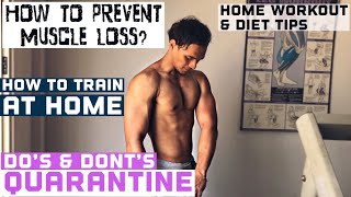 How to maintain your physique while gyms are closed | quarantine
fitness tips home workout & diet