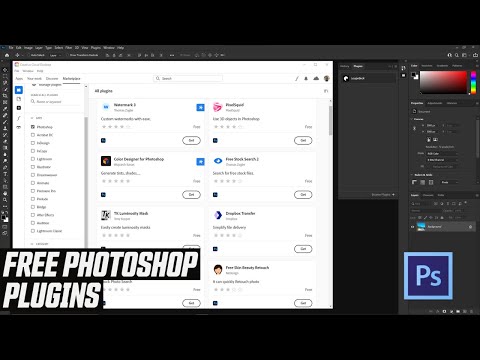 how to use photoshop plugins 4k