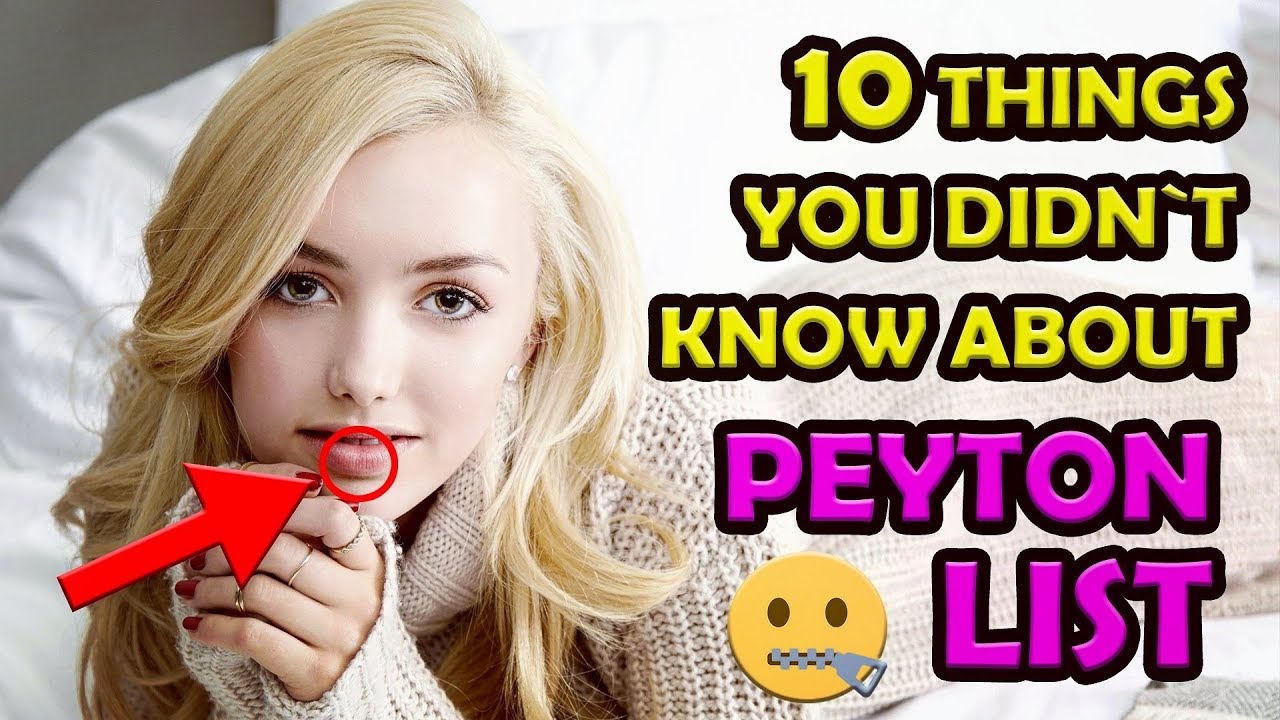 Peyton List 10 Things You Didn T Know About The Disney S Jessie Bunk D Star Youtube