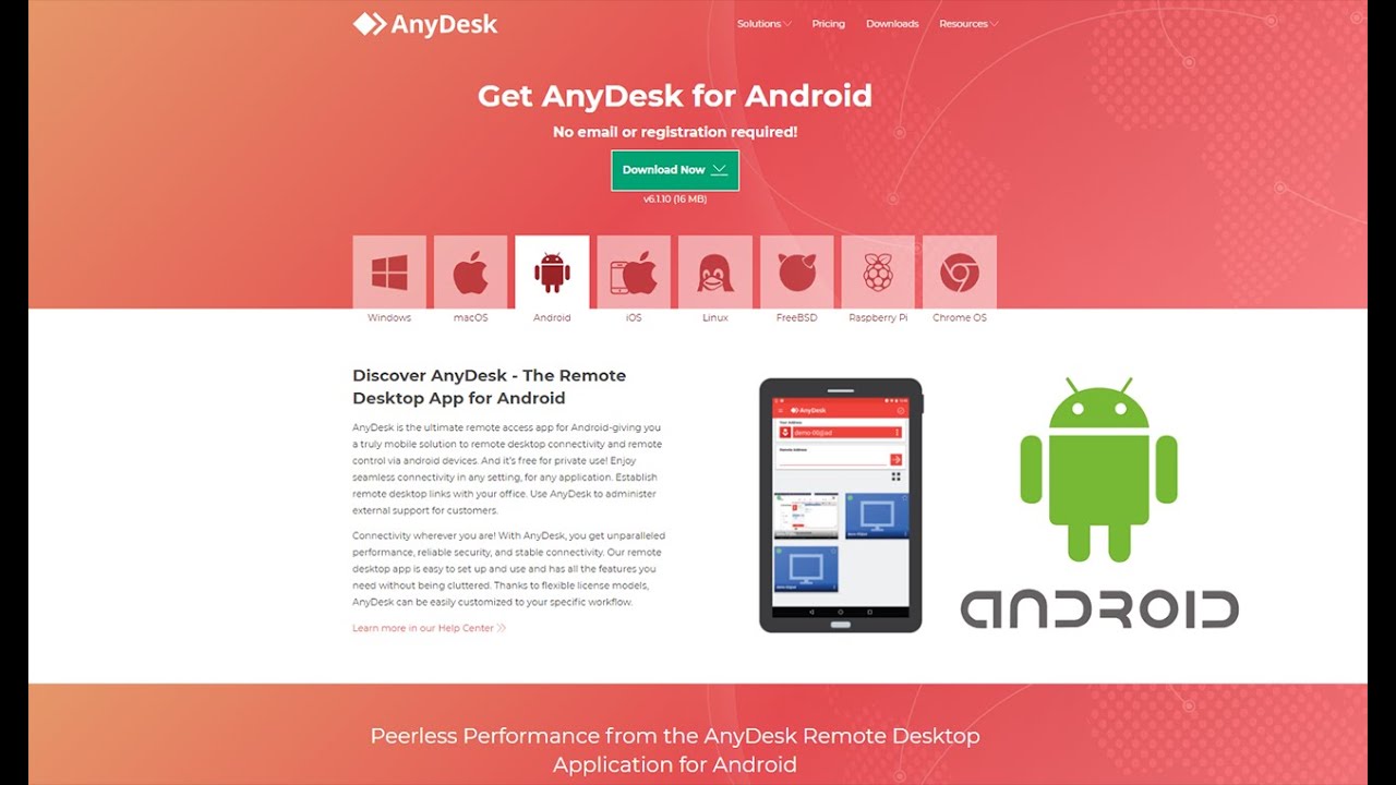 anydesk android download location