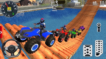 Impossible Motocross Dirt Quad Bike Stunt Racer - Off-Road Racing Simulator 3D - Android GamePlay #2