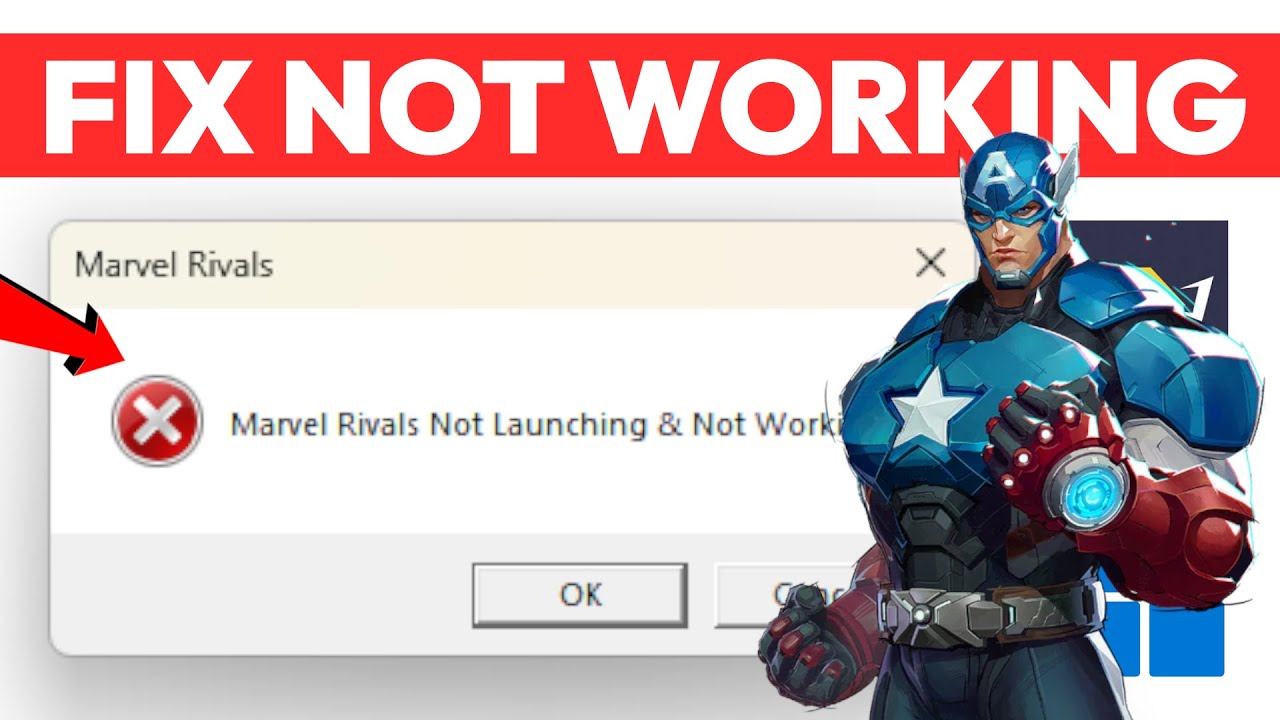 How To Fix Marvel Rivals Not Launching & Not Working - Full Guide - YouTube