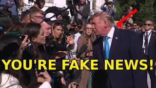 Trump Just HUMILIATED CNN Reporter With ONE Brutal Line