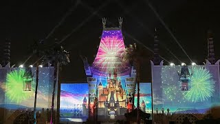 Disney Movie Magic Nightime Show Disney Hollywood Studios Early Evening Live Movie Projection show