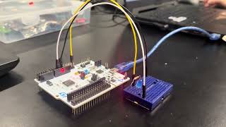 EFB2073 Lab 4 Task 1 – External LED Blinking Using STM32 Nucleo-F411RE