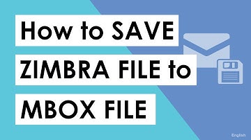 Save Emails in Zimbra TGZ File to Thunderbird MBOX Format