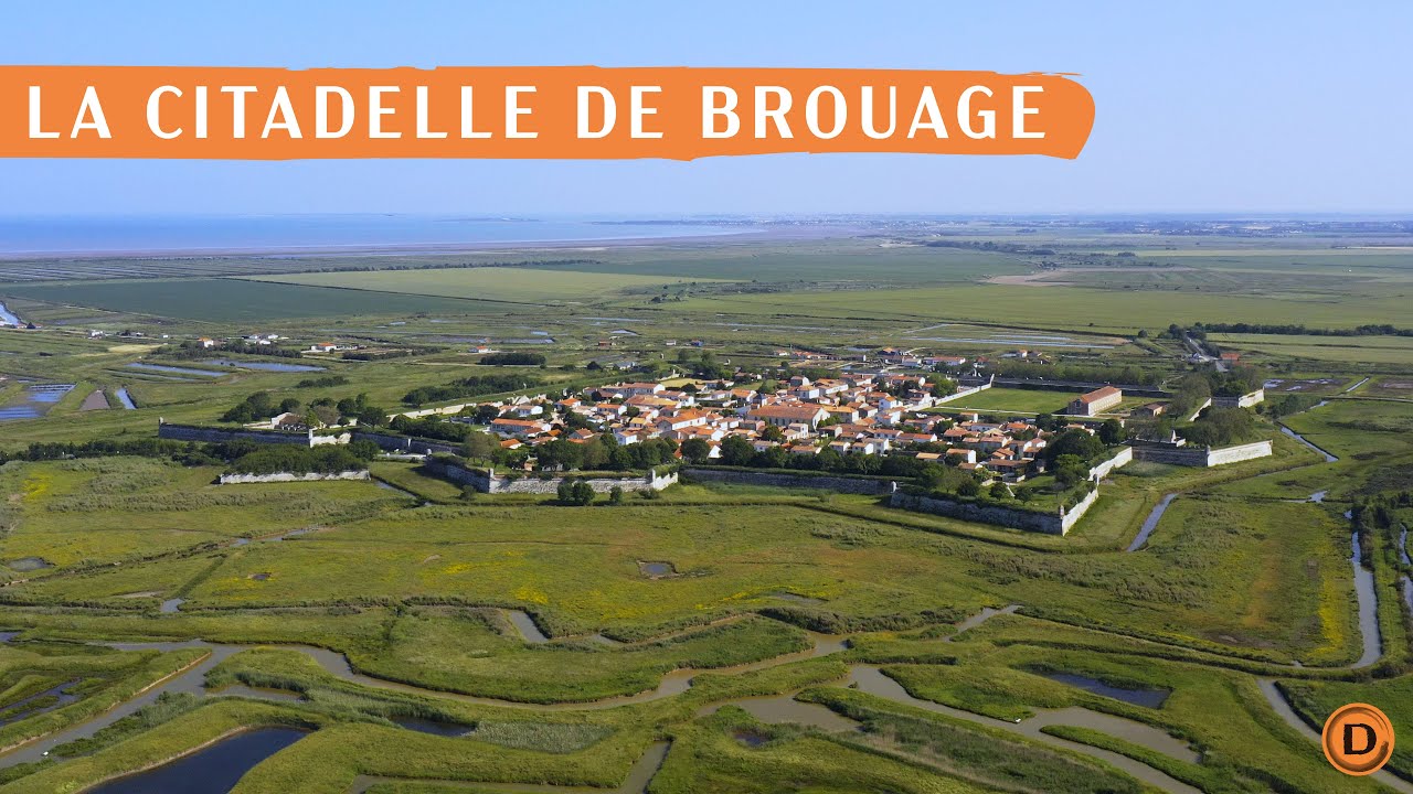 La Citadelle de Brouage - Drone - Documentaire Aérien 4k - Aerial Footage 4k