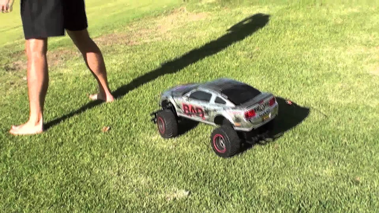 Shot put vs. RC Car - How Ridiculous