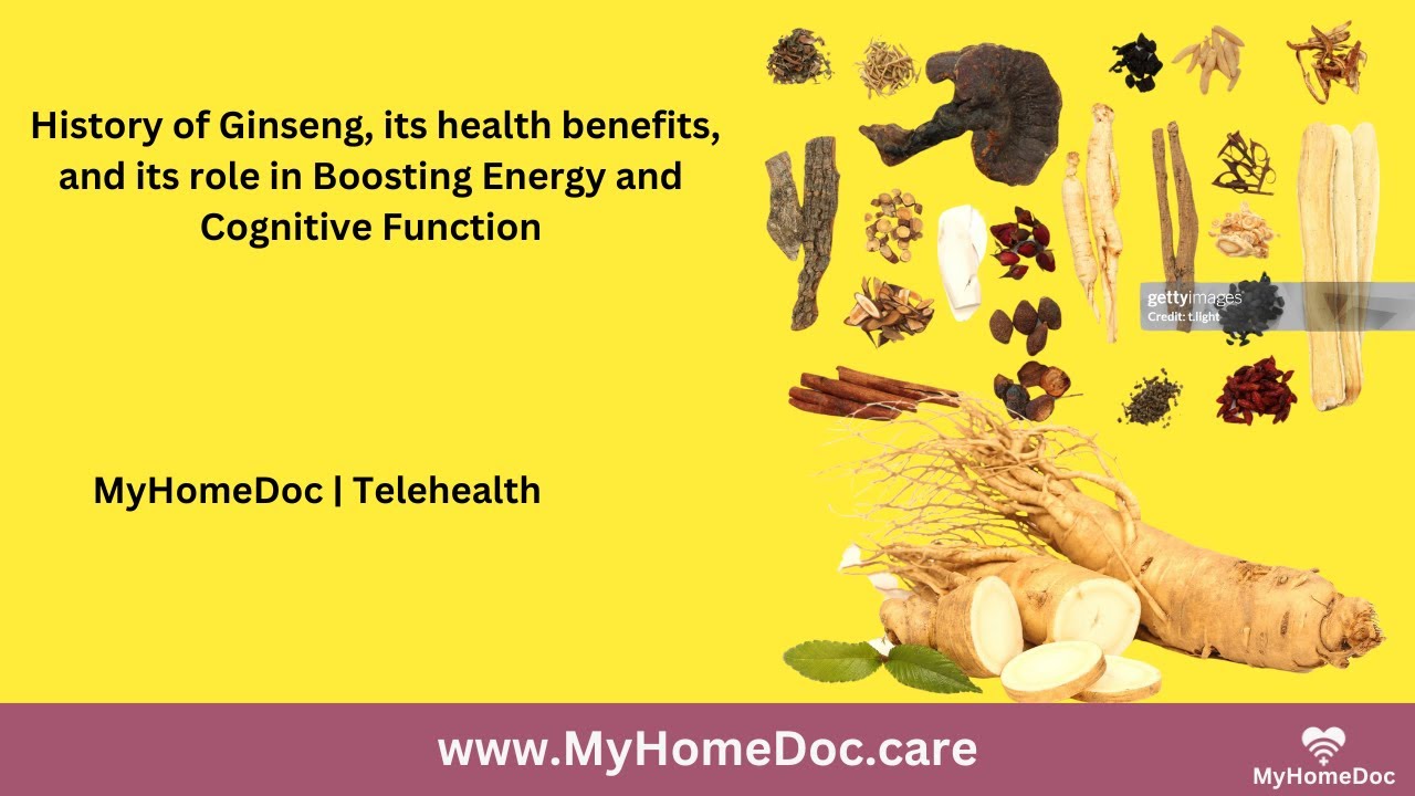 Image showcasing History of Ginseng, its health benefits, and its role in Boosting ...