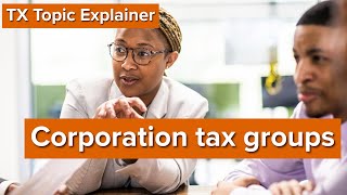 TX Topic Explainer: Corporation Tax Groups