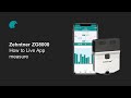 How to Live App measure | Zehntner ZG8000