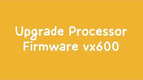 Firmware update in led wall novastar processor vx600