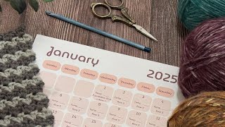 Year-Long Crochet Project Start to Finish | Temperature Sampler