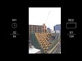 【タイムラプス】CLT大屋根ができるまで/ROOFLAG賃貸住宅未来展示場