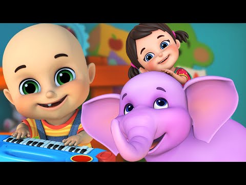 Hathi Raja Kahan Chale | Hindi Nursery Rhymes | Baby Rhymes | Kids Song | हाथी राजा कहाँ चले