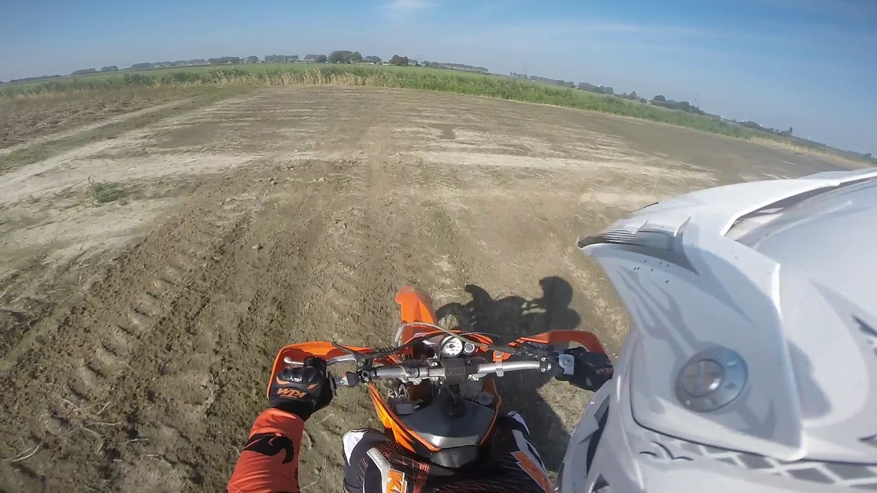 KTM LC4 Riding ends with blown engine - YouTube