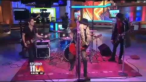 Orianthi-"Frozen" ,live tv-performance.