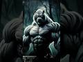 hybrid animals #aipower #animals #top #lion #gorilla #shorts #shortvideo