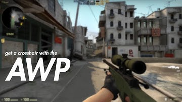 CSGO No-scope crosshair bug using the console!  Valve Fix This Please :)