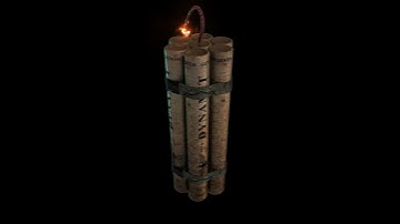 dynamite explosion