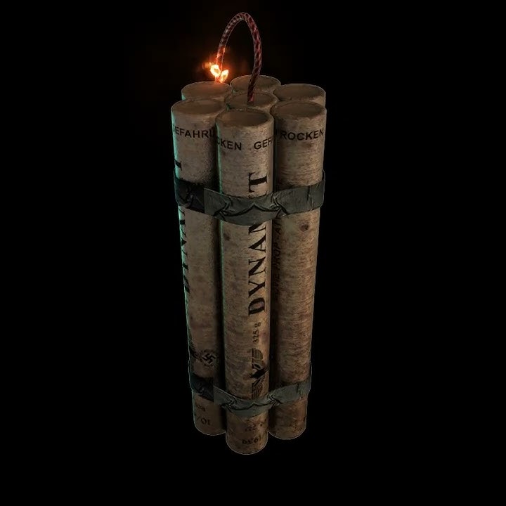 dynamite explosion