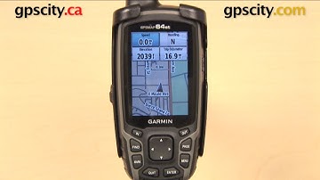 Garmin GPSMAP 64 Series: Customizing Data Fields with GPS City