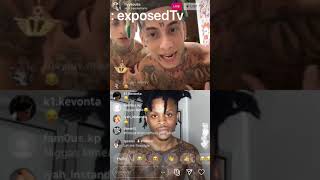 Saedemario threatens fake gangster on ig live 8/6/20