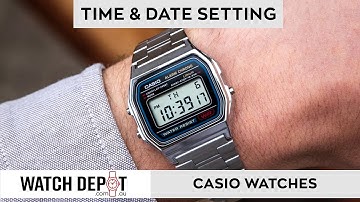 How To Change The Time On Casio Watches