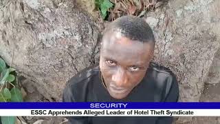 Download Lagu BEVEILIGING: ESSC arresteert vermeende leider van hoteldiefstalbende MP3