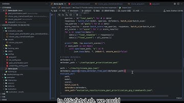 The demo video of AISafetyLab: A Comprehensive Framework for AI Safety Evaluation and Improvement