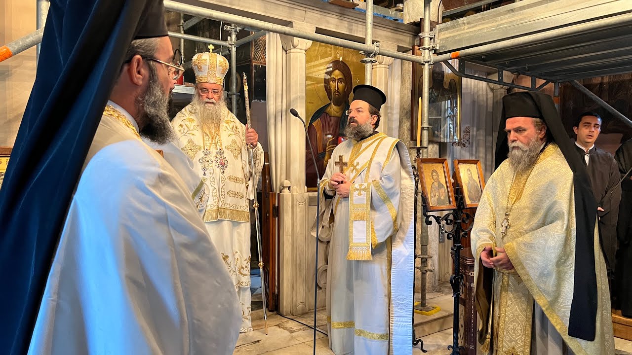 Ι. Μονή Ασωμάτων Πετράκη - Αρχιερατική Θ. Λειτουργία 9-10-2023