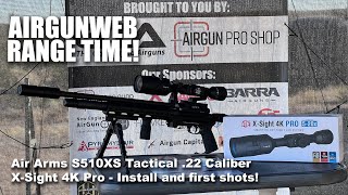 Air Arms S510XS Tactical with ATN X-Sight 4K Pro 5-20 Day/Night ...
