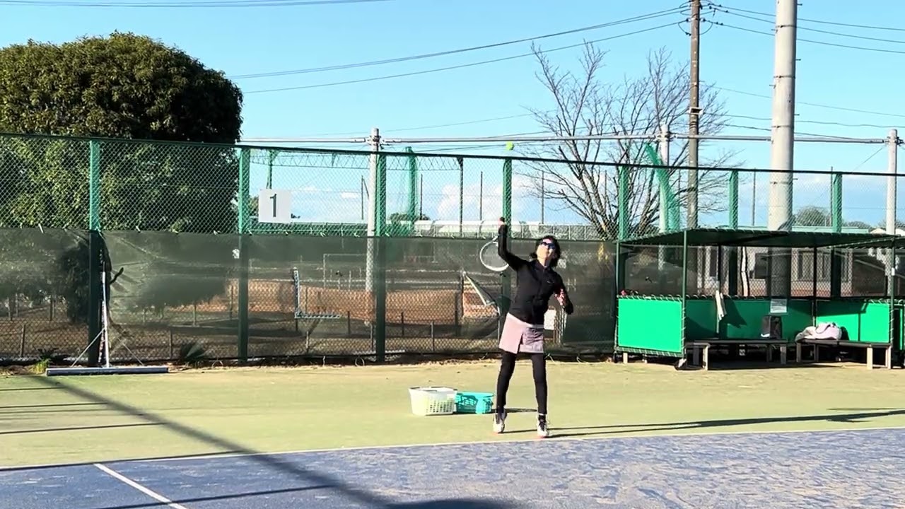 ８回目　幸浩　テニス　サーブ