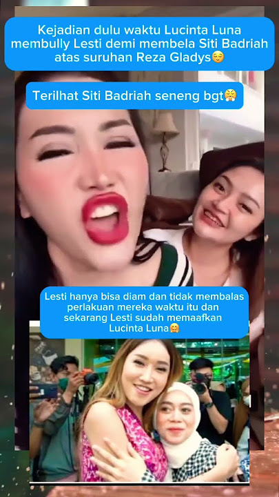 Ketika Lucinta Luna bela Siti Badriah dan ngebully Lesti😌#lucintaluna #lestikejora #sibad