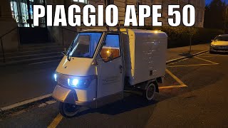 Piaggio Ape 50 (2022) | POV Driving, In Depth Tour, Start Up and Sound