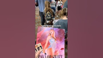 The Life of a Show Girl Release Party In Cinemas! Who’s got a ticket?? #taylorswift