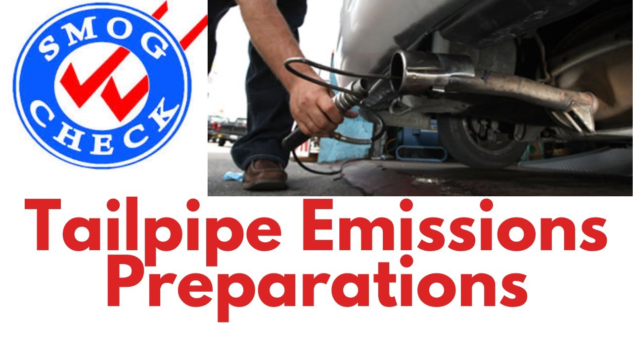 Smog Tailpipe Emissions Test Preparation YouTube