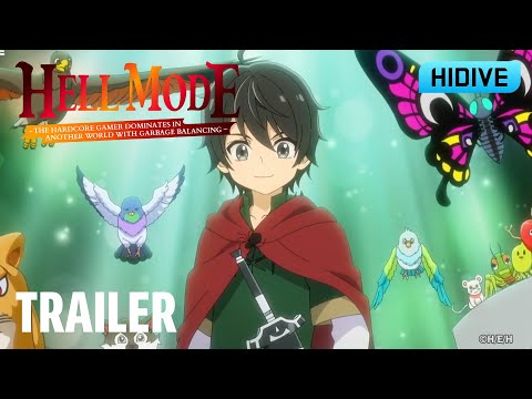 Hell Mode Trailer Premieres Jan 9 HIDIVE 