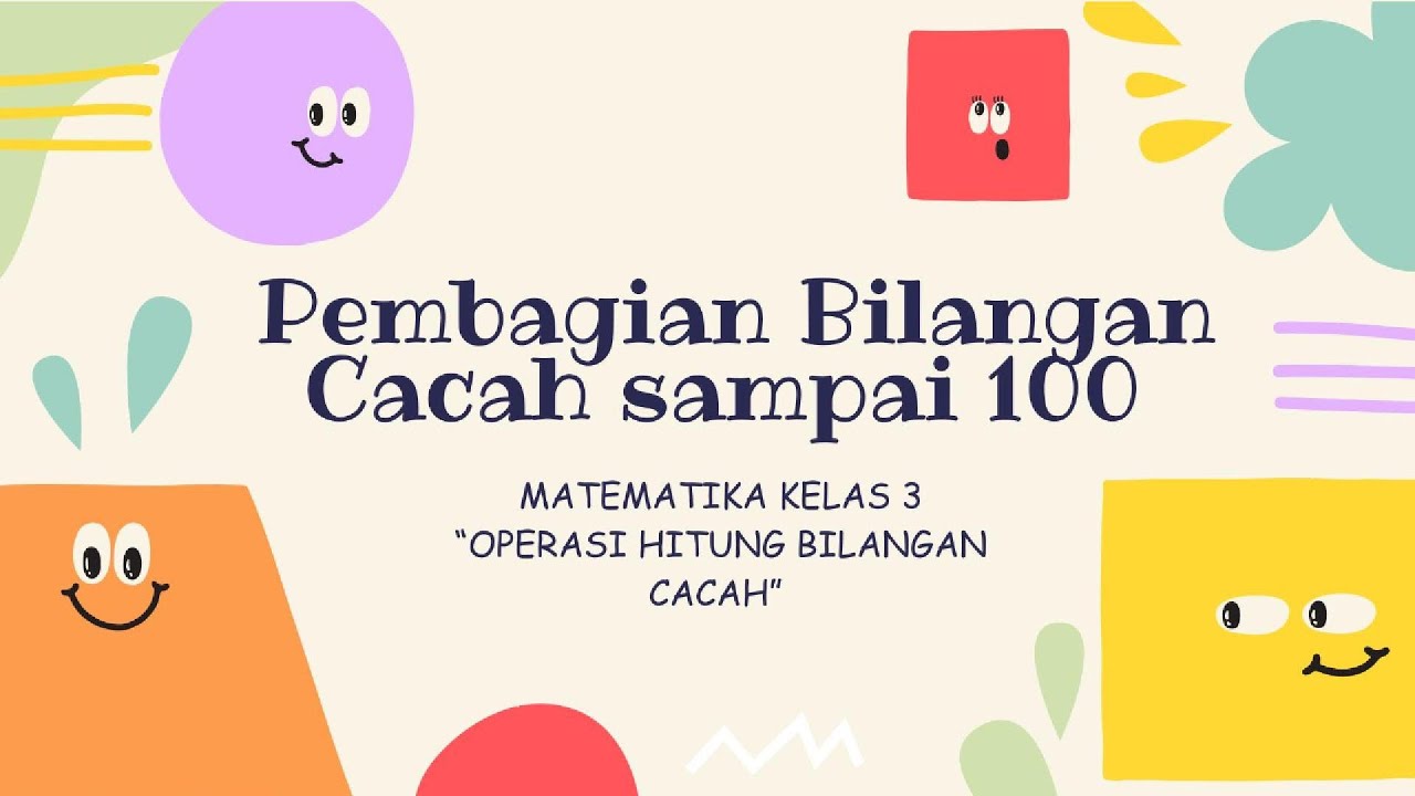 Pembagian Bilangan Cacah Sampai 100 - Kelas 3 Sekol…