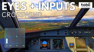 Landen met zijwind in de Fenix A320 — Kijk naar mijn ogen + besturing | MSFS 2024