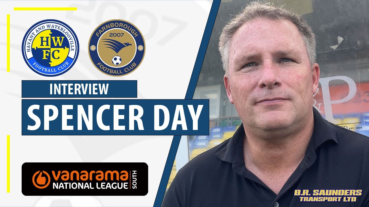 Spencer Day Post Havant & Waterlooville (A) YouTube