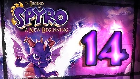 The Legend of Spyro:  A New Beginning Walkthrough Part 14 (PS2, Gamecube, XBOX) Concurrent Skies